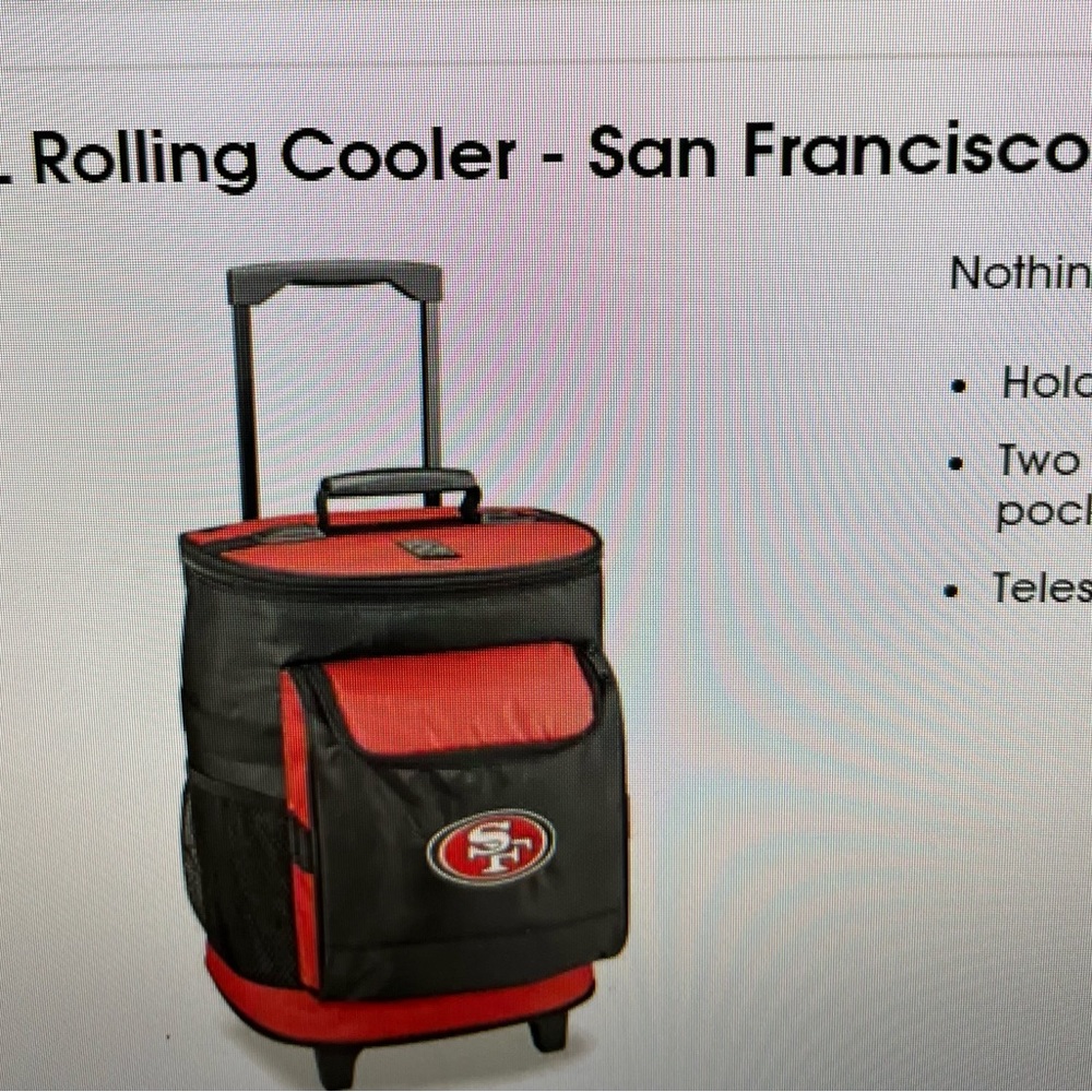 NFL 49ers Cooler